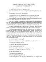 Hướng dẫn tự đánh giá chất lượng trường phổ thông