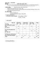 Bai kiem tra 1 tiet de 2