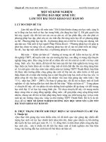 Chuyên đề : Khao sat ham số