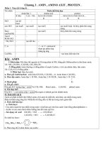 Lý Thuyết và bài tập chương III