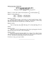 Đề thi HSG Toán huyện Vĩnh Linh năm học 06-07