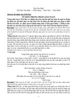 Dua gia thiet phu de giai toan