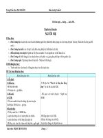 Giáo án 3 cả năm