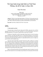 Tội loạn luân trong luật hình sự Việt Nam  Những vấn đề lý luận và thực tiễn