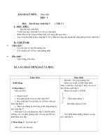 Giáo án đạo đức cả năm