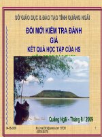 BAO CAO- doi moi kiem tra danh gia trong mon GDCD 8.09