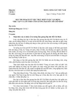 Hoc tap va lam theo tam guong Dao duc cua Bac