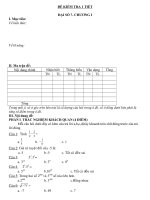 KIỂM TGTRA ĐẠI SỐ 7 CHƯƠNG I