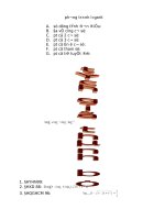 phuong trinh - BPT mu + loga