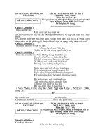 Văn vào 10 HD 2009 - 2010