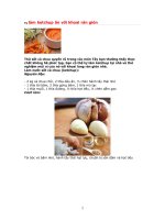 làm ketchup ăn với khoai rán giòn