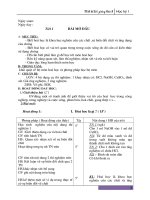 Giáo án Hóa 8 - HK1