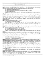 bài tập lượng tư