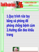 Phòng Chống cúm A(H1N1)