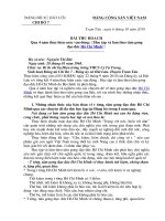 BÀI THU HOẠCH:  4 NĂM  HỌC TẬP VÀ LÀM THEO...