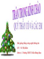 SỰ ĐA DẠNG CỦA LỚP THÚ- SH 7