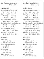 KIỂM TRA CHƯƠNG I ĐẠI SỐ 8