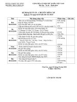 Kế hoạch CM tuần 8/Tháng 10/2010