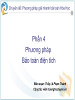 PHƯƠNG PHÁP GIẢI BTHH 2