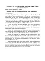 LÝ LUẬN VỀ CHI PHÍ KINH DOANH CỦA DOANH NGHIỆP TRONG KINH TẾ THỊ TRƯỜNG