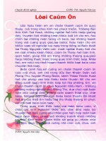 Đánh giá hiệu quả kinh tế sản xuất lúa ở xã phong thu, huyện phong điền, tỉnh thừa thiên huếx 