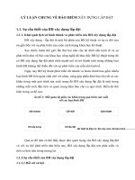 LÝ LUẬN CHUNG VỀ BẢO HIỂM XÂY DỰNG LẮP ĐẶT