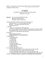 To trinh Dai Hoi chi Doan