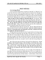 Đề tài: Biện pháp chỉ đạo giáo dục đạo đức ở trường tiểu học