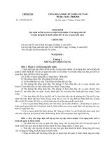 NGHI DINH 130 Quy định chế độ tự chủ, tự chịu trách nhiệm về sử dụng biên chế