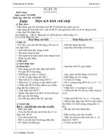 Giáo án Lớp 3 tuần 29