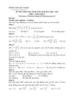 ĐỀ THI HSG LỚP 9 - EAKAR - 06-07