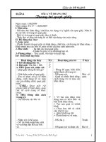 Giáo án Mĩ Thuật 8 - Trần Hà