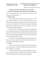 kế hoạch XD THTT-HSTC