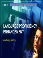 How to build up your Vocabulary