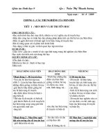 Giáo án Sinh 9 (kỹ lưỡng)