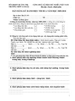 BẢN ĐĂNG KÝ THI ĐUA CÁ NHÂN TỔ VĂN