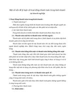 Một số vấn đề lý luận về hoạt động thanh toán trong kinh doanh