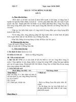 Địa 9 học kì II