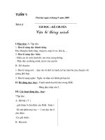 giao an lop 3 da chinh sua