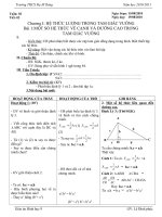 Phúc. T 02 - $ 1  Một số hệ thức về cạnh và đường cao trong tam giác vuông