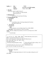 Giáo án Toán 4(CKTKN)-tuần 1