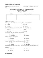 Đề kiểm tra giữaki  1