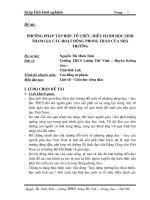 PP to chuc tap hop HS tham gia cac hoat dong cua truong