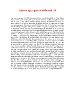 Lịch sử ngày quốc tế thiếu nhi 1-6