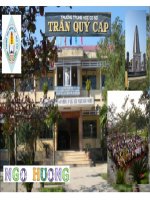 Bài 1: Sự phụ phụ của I vào U giữa hai đầu dây