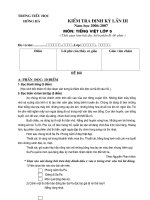 Tiếng Việt 5 (lần 3) năm 2007