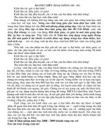 Bài phát biểu khai giảng (HS)