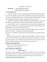 Lập kế hoạch theo hướng phát huy tính tích cực của HS