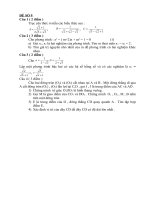 ĐỀ THI TUYỂN SINH VÀO LỚP 10 THPT DE 9