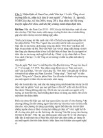 Tâm lý nhân vật trong truyện ngắn Nam Cao